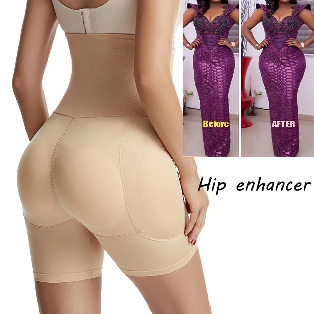 Butt Pad Underwear Fake Ass Hip Pads Women Hip Enhancer Shapewear Waist Trainer Body Shaper  Butt Lifter Panties