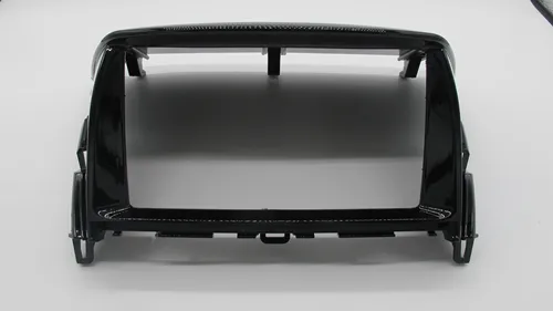 Imagen 2 del producto Reproductor estéreo Android de fascias de Radio de coche de 9 pulgadas, Panel de unidad principal de 2 Din, marco de tablero para MITSUBISHI ECLIPSE 2018-2019