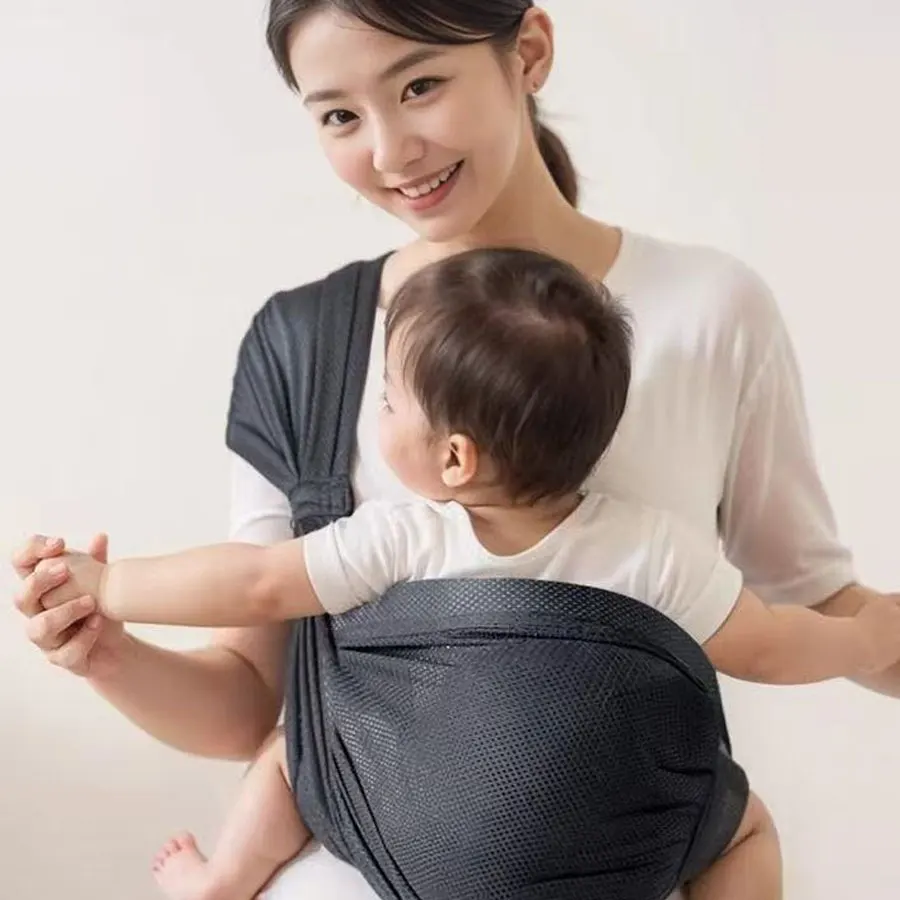

Front Hugging Breathable Portable Baby Carrier Newborn Mini Carrier Single Shoulder Portable Baby Back Towel