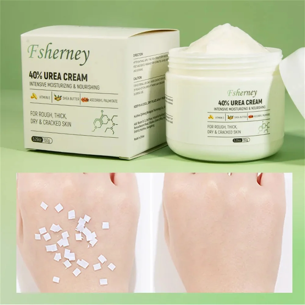 

Urea Foot Cream 150g 40% Moisture Boost for Cracked Heels Dry Skin, Keratin-Softening Hydration LockFoot Care