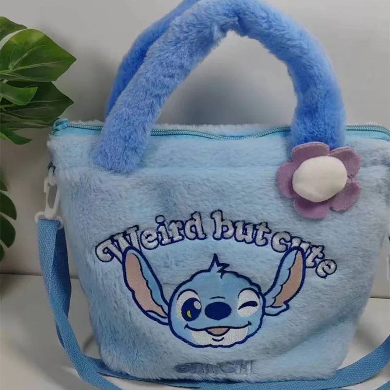 Nuova borsa a tracolla Anime Stitch Borsa a tracolla Kawaii Stitch Cartoon Bambini Donna Borsa a tracolla Borsa moda per bambini Regali