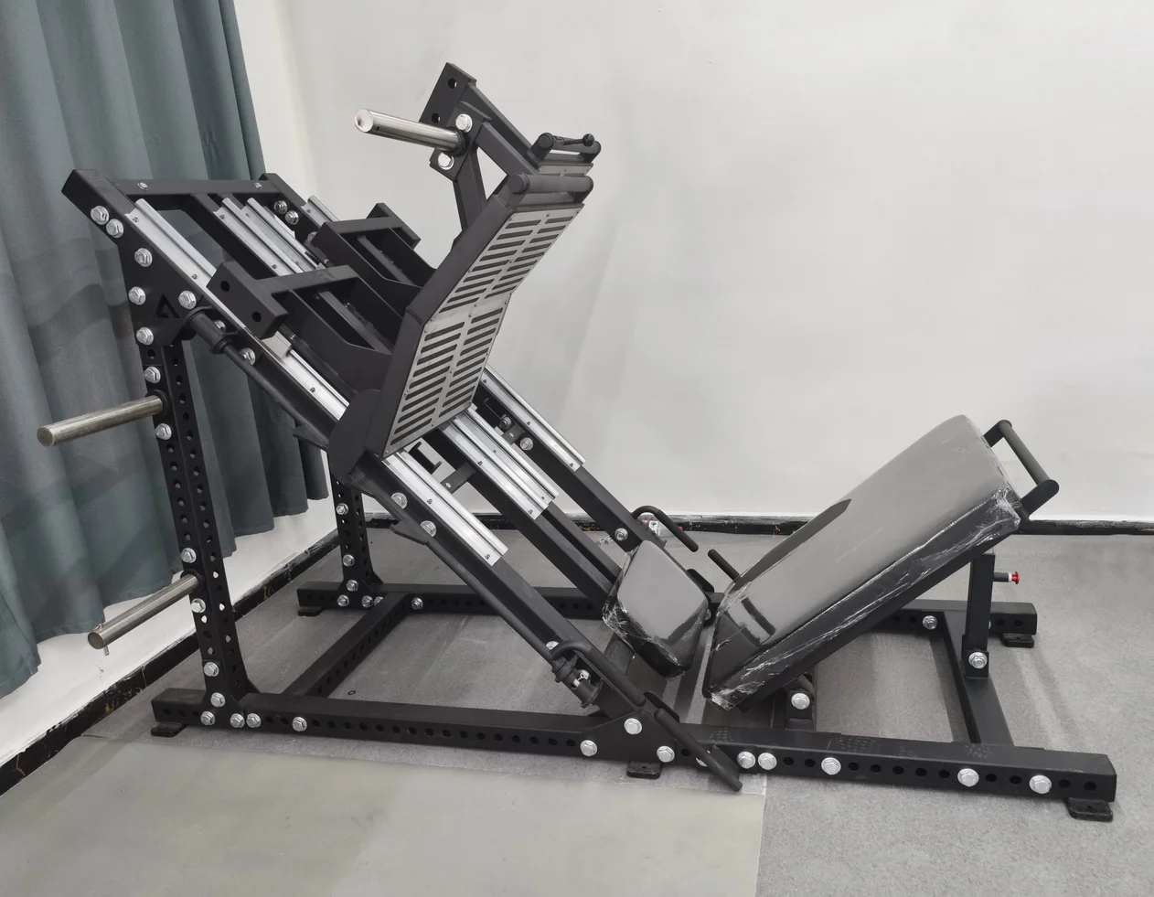Commercial Fitness Equipment Weight Plates Loading Strength Super Iso-Lateral Seated Linear Trainer Leg Press Machine
