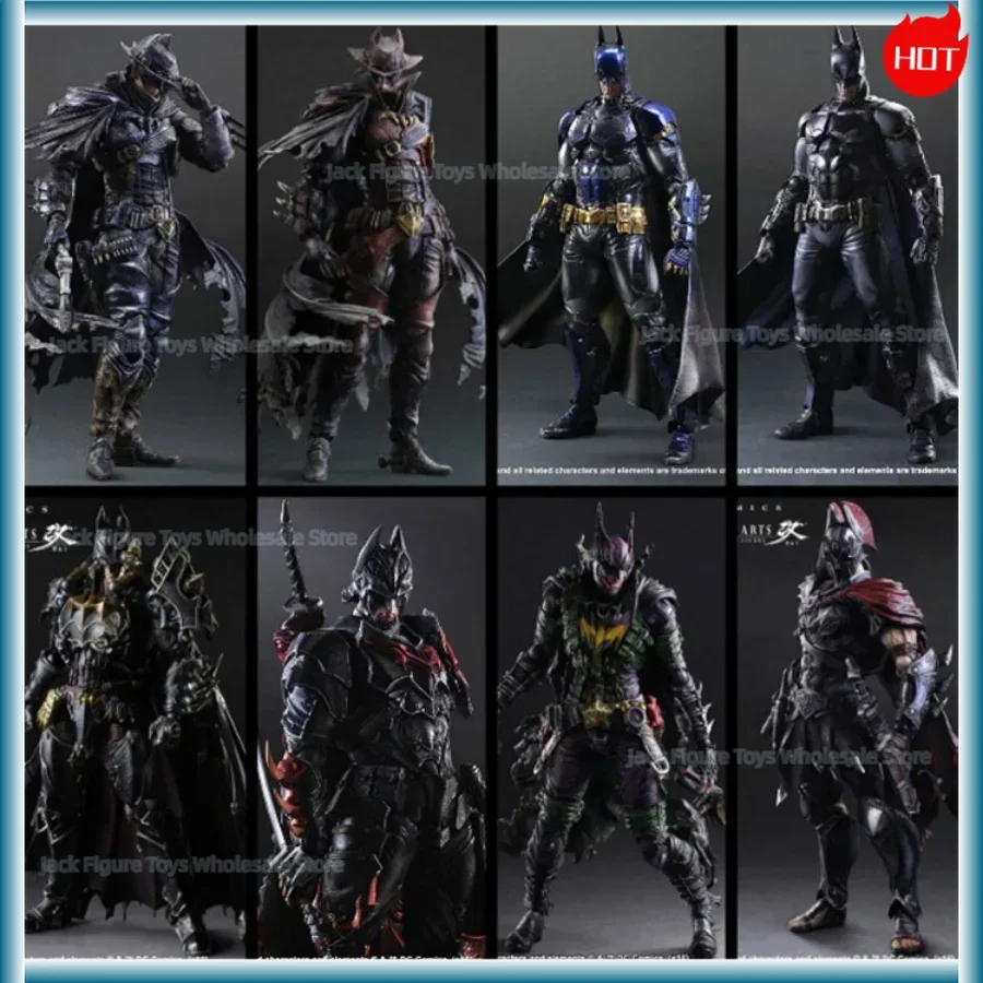 PA Anime Batman Arkham Juggernaut Sparta Catwoman Bain Death Knell Collectible Action Figures Model Ornaments Toys Creative Gift