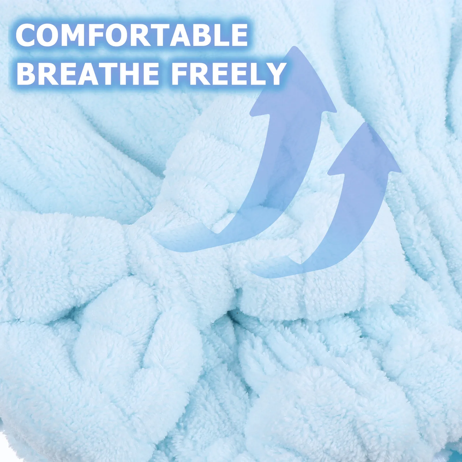4Pcs Hair Drying Towels Thick Absorbent Hair Wrap Shower Cap Dry Turban for Women Daily Use Gym Travel