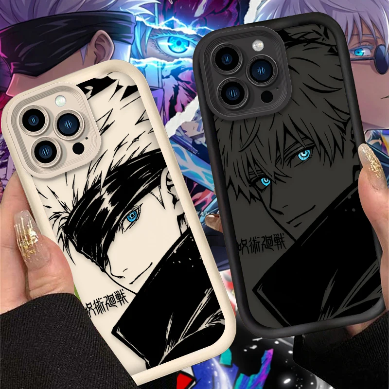 HOT Phone Case For Samsung Galaxy A27 A57 A56 A17 A07 A06 A26 A16 A06 A35 A55 A25 A15 A34 A36 4G 5G JujutsuS KaisenS Gojo Satoru