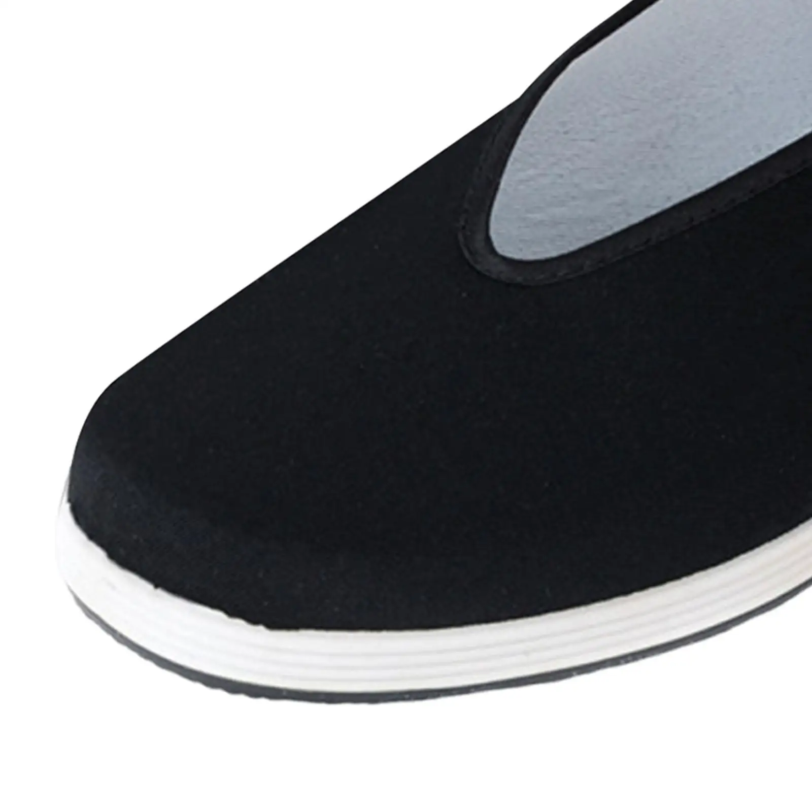 Traditional Costume Old Beijing Shoes Martial Arts Canvas Chunta Shoes Durable Cotton Sole for Men Women Exercise