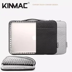 Brand Kinmac Laptop Bag 12,13.3,14,15.4,15.6,16 Inch,Imprinting Women Lady Man Handbag Case For MacBook Air Pro M1 Briefcase PC
