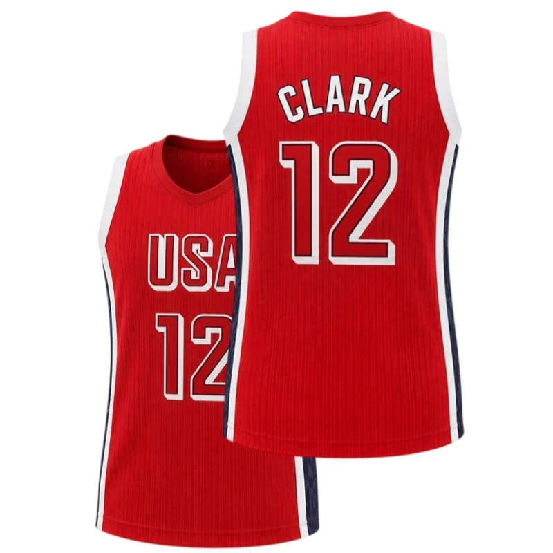 26-27 Neu # 12 Caitlin Clark Herren-Basketballshirt, 3D-Druck, Tanktop, schnelltrocknend, lässig, geeignet für den täglichen Gebrauch und das Training. – Detail 3