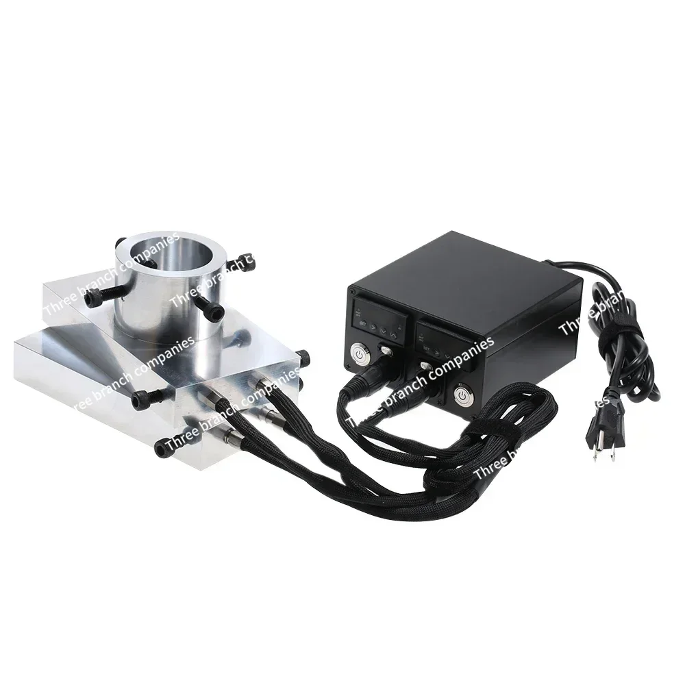 4 * 7 Rosin press dual hole PID controller with 6061 high quality aluminum plate