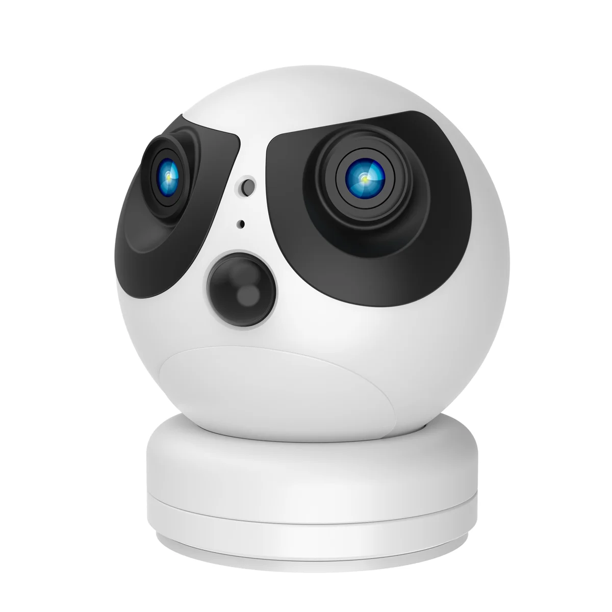 4MP Dual Lens CamKnite  APP Full Color Battery Power WIFI IP Dome Camera AI Humanoid Detection Home Security CCTV Baby Monitor