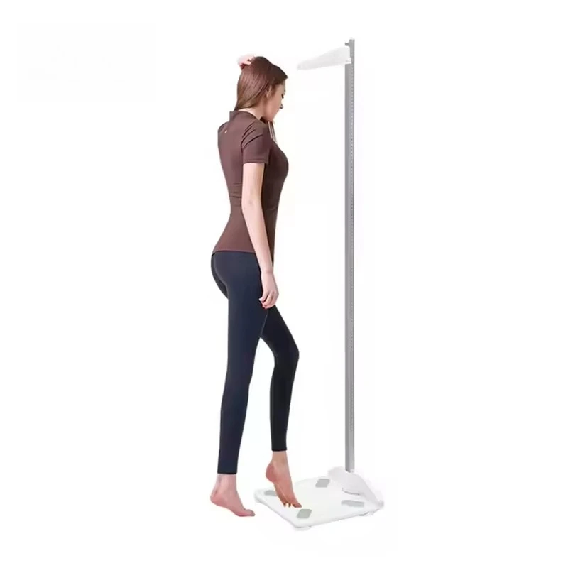 

Adult Medical Ultrasonic Weighing Scale Instrument Body Composition Height and Scale with Height Measurement