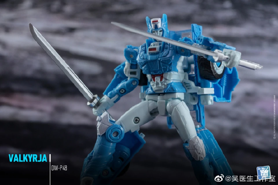 NEW DR.Wu DW-P48 SWORD Double Gun Upgrade Kit For Transformation
