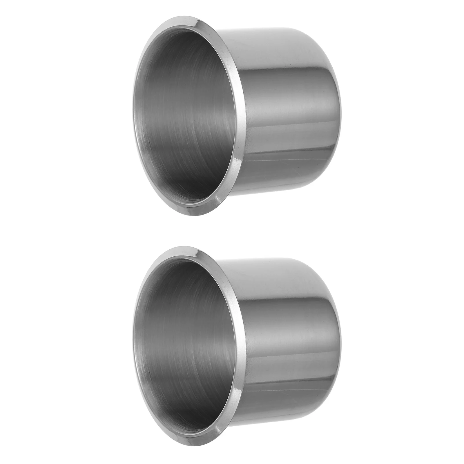 

2pcs Portable Cup Holder Insert Stainless Steel Space-Saving Car Drink Holder For Boat Marine Tabletop Cupholder For Car Use