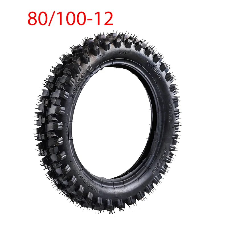 12inch Deep Teeth Tyre 60/100-14 Front 80/100-12 (3.00-12) Rear Wheel Tire For Chinese Kayo BSE Dirt Pit Bike OffRoad Motorcycle