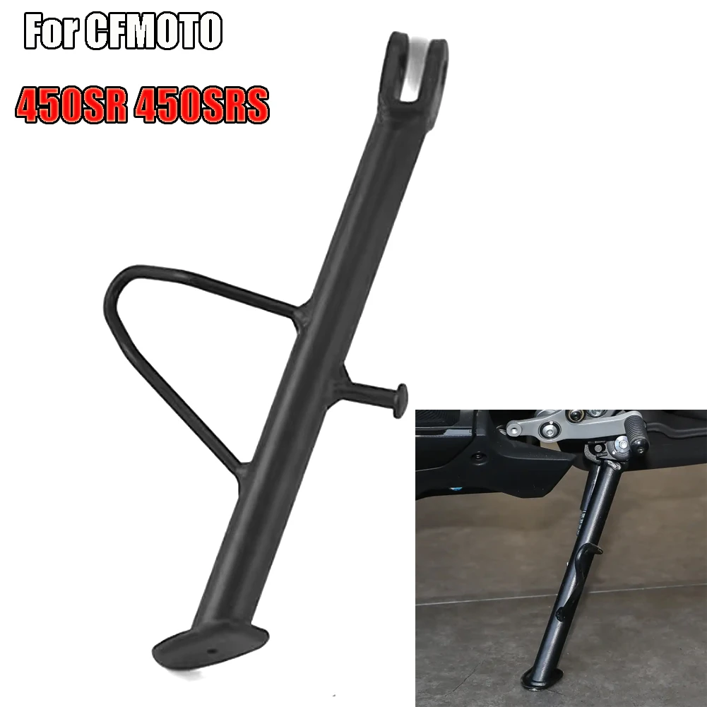 Motorcycle Kick Side Stand Kickstand For CFMOTO 450SR 450SRS CF450SR CF450SRS CF400-6 SRS400 Sidestand Sidestay Support