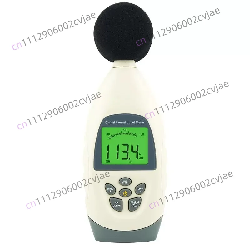 USB Cable 30~130dB 31.5HZ~8.5KHZ AR844 Digital Sound Level Meter Noise Level Meter with Software