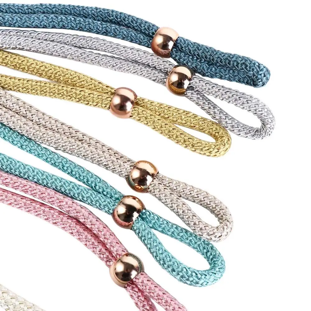 Polyester Pearl Curtain Tieback High Quality Beautifully Pearl Curtain Buckle Adjustable Buckle Tie Rope Curtains Tie Rope Home