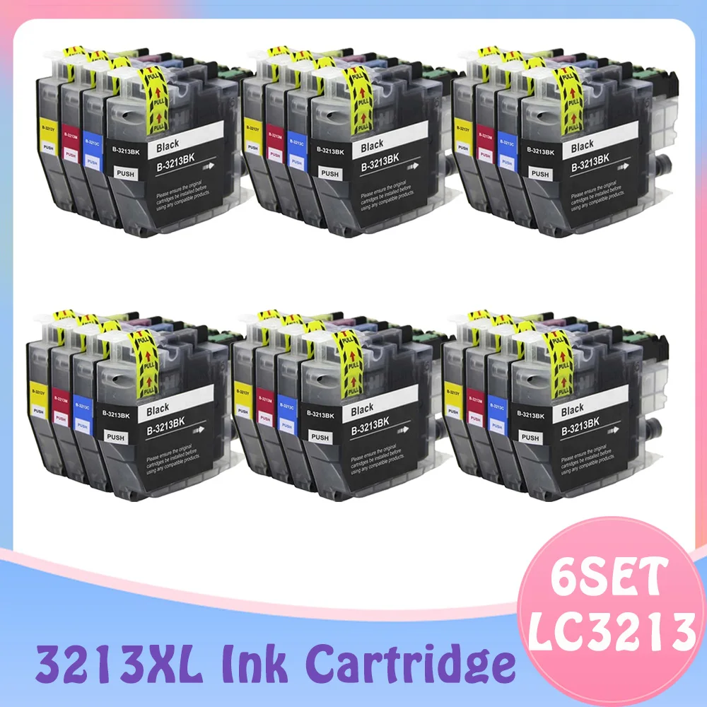 Compatible ink Cartridge for Brother LC3211 LC3213 suit for DCP-J772DW,DCP-J774DW,MFC-J890DW,MFC-J895DW etc.