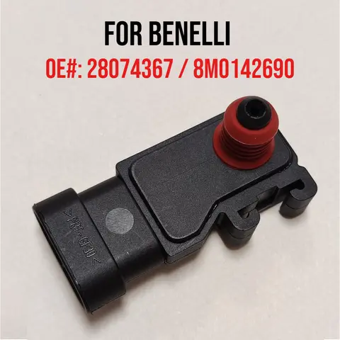 Intake Pressure MAP Sensor 28074367 FIT FOR Benelli BN302 BN251 TNT25 TNT300 302S STELS300 TRK251 TNT600 - Replace Parts