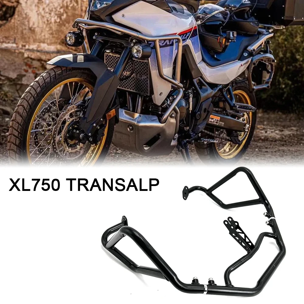 

xl750 transalp Motorcycle Parts Engine Guard Bumper Highway Crash Bar Fit For Honda XL 750 TRANSALP 2023 2024 Transalp XL750