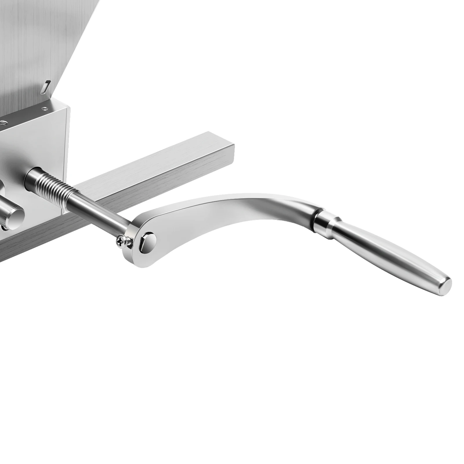 4L Getreidemühle mit Trichter, Edelstahlwalzenmühle, einstellbarer Abstand 0,1-2,5 mm, manuell oder mit Bohrmaschine bedienbar, für Hausbrauen von Gerste – Detail 14