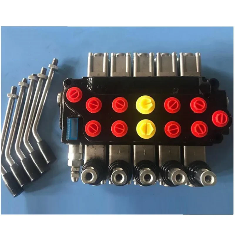 

Hydraulic multi-way reversing valve ZT-L12 small loader hydraulic system accessories hydraulic distributor multi-way valve