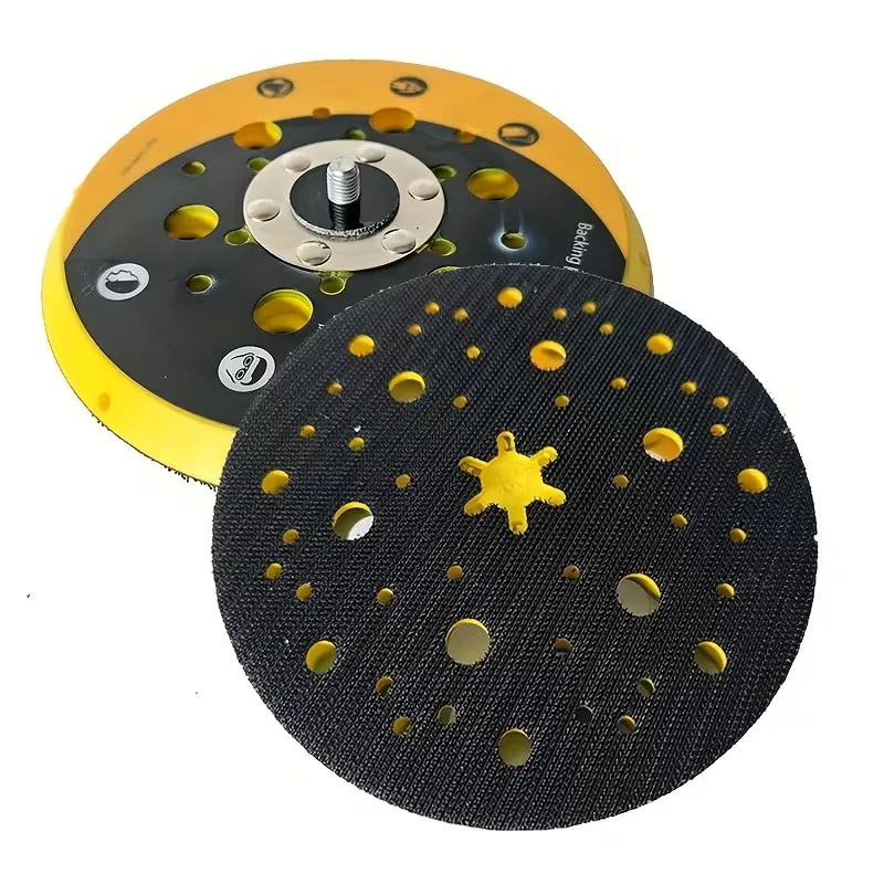6 Inch 150mm Sanding Pad Hook And Loop Backing Sanding Block for MIRKA Grinding Machine Abrasive Tool Polisher Accessories