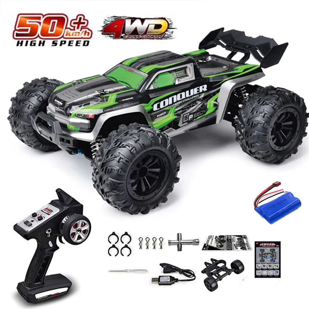 Voiture Télécommandée 16103 PRO 1:16 Rouge : 4x4 Brushless à 70km/h
