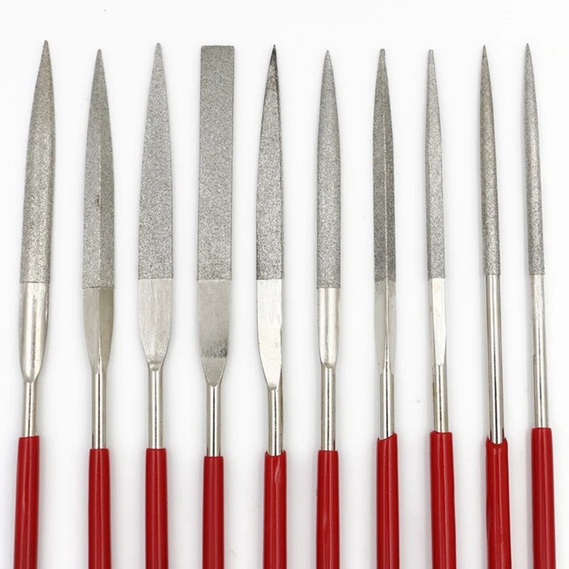 PWS Diamond Needle File Set Diamond File Set Sikkel Handgereedschap