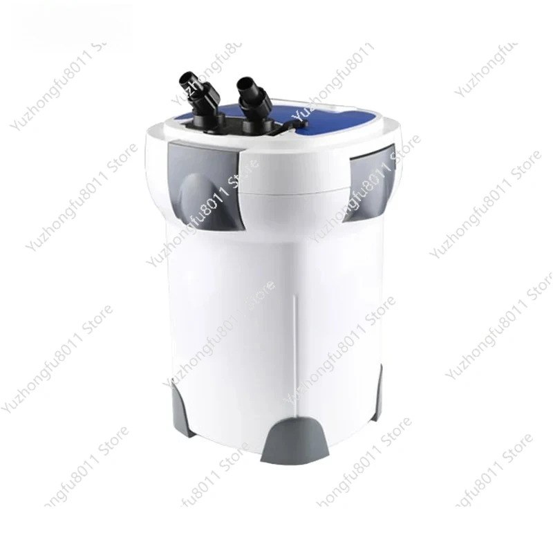 HW-3000 Aquarium Fish Tank External Canister Filter with 9W UV Lamp 5-stage Filter Frequency Conversion Filter Bucket