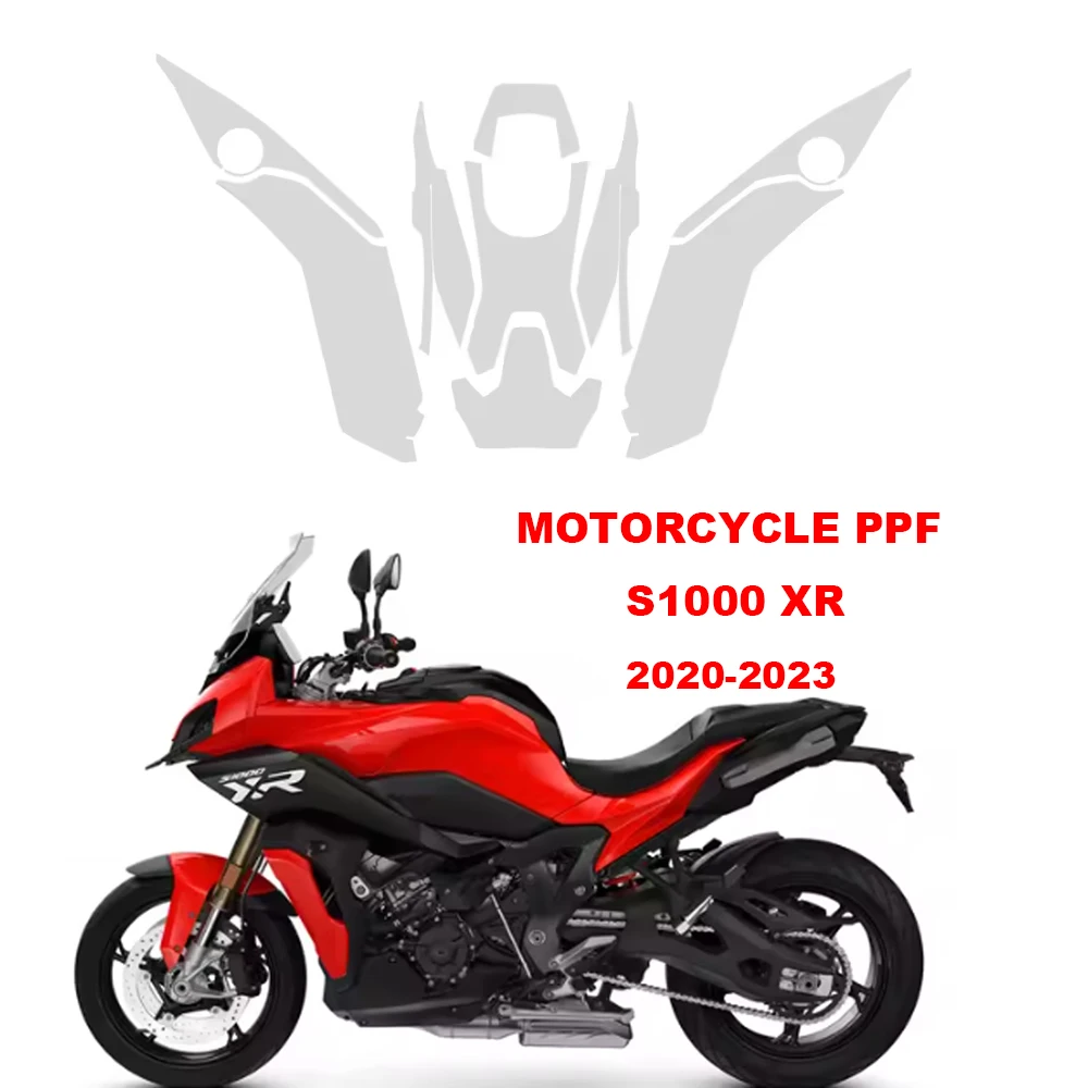 

S1000 XR PPF For BMW S 1000 XR 2020-2023 Paint Protection Film Protect Accessories Fairing Tank Anti-Scratch Transparent TPU