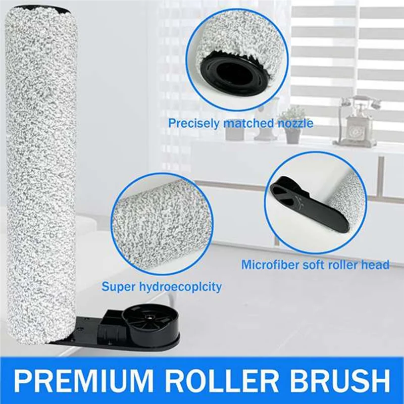 

B97A-Suitable For Midea Sweeping Robot GX5 Replacement Spare Parts Main Roller Brush Filter Sponge Replacement Consumables