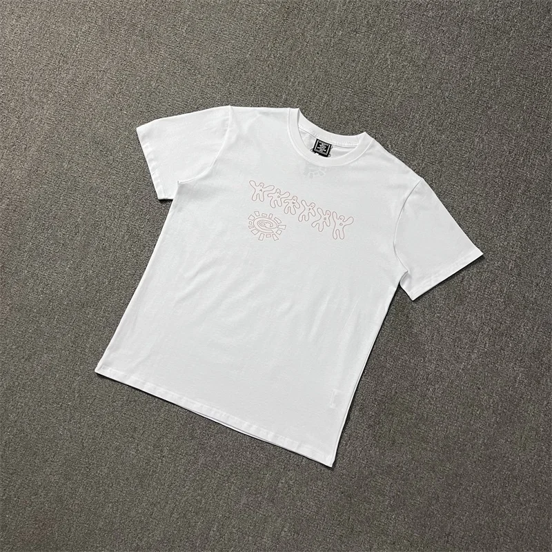 Alway Do What You Should Do White T-Shirts Men Women 1:1 High Quality Pure Cotton Casual ADWYSD Short Sleeve Top Tee