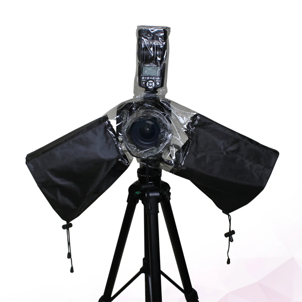 

Camera Cover Drawstring Arm Protective Flashing Lens Coats Universal Stiff Camera Protective Cover Hood Bad Weather