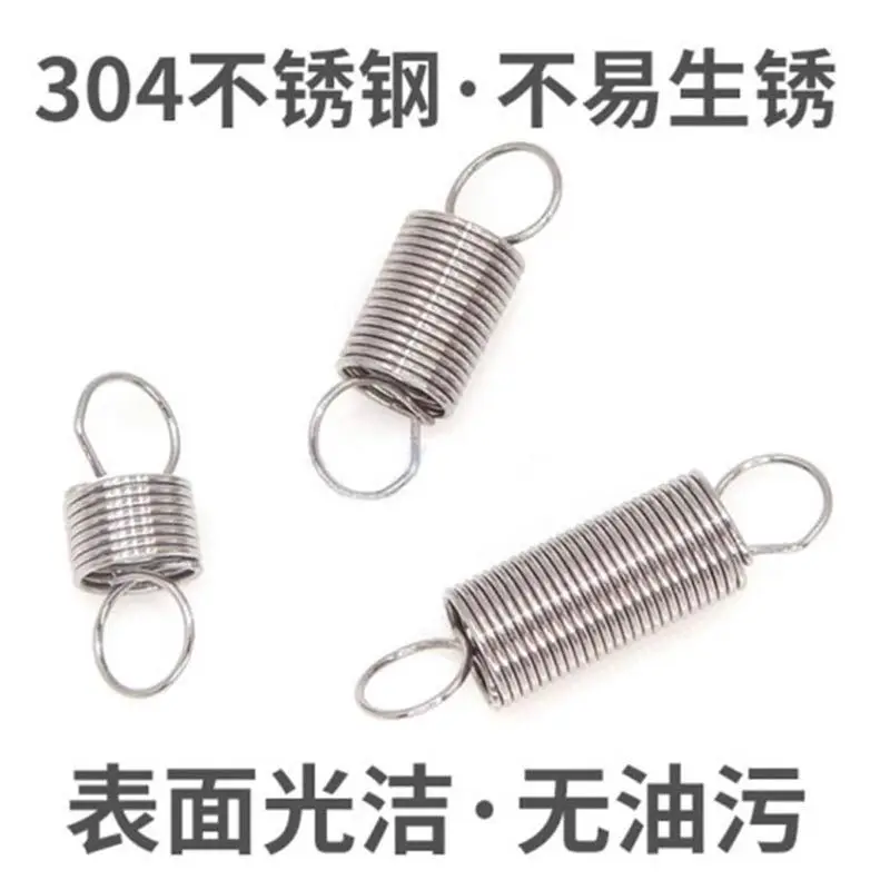 Spring Tension Spring Stainless Steel with Hook Tension 304 Tension Fully Sealed Anti-corrosion and Anti-rust