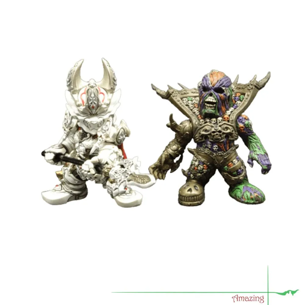 

10CM Authentic Japanese FEWTURE Version Horohora Fang Wolf GARO White Night Knight Gaikishi Q Version Model