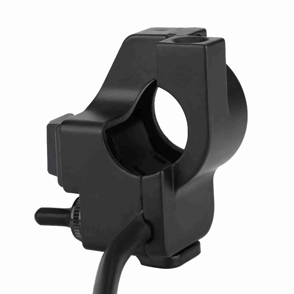 

Aluminum Alloy Motorcycle Handlebar Control Switch Single Push Thicken Wire Motorcycle Blinker Switch Multi-Function for GS