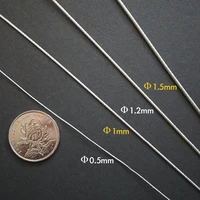 Φ0.5mm~2.0mm 2PCS/lot Towing Cable 100cm Length Assembly Model Tank Soldier Modify Part for Military Model Scene DIY Accessories 2