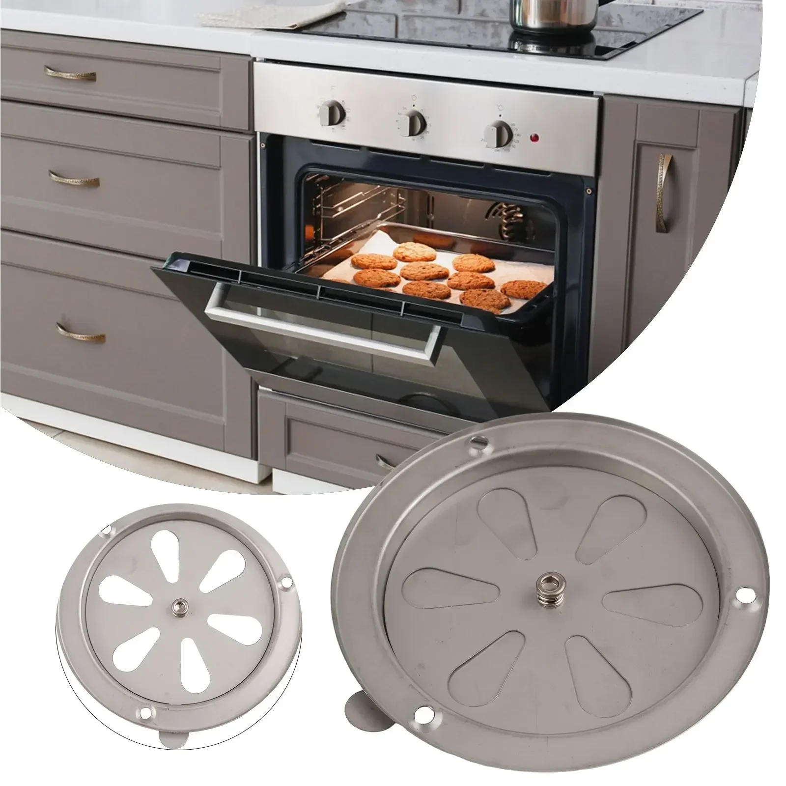 

BBQ Smokehouse Air Louver Vent Grill Stand Smoke Generator Stove Exhaust Vent Stove Air Damper Replacement Parts