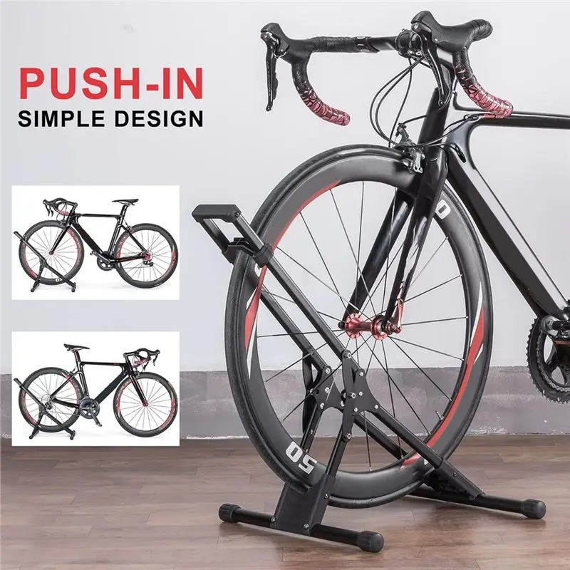 A68P-Bike Floor Stand Rack- Indoor Bike Stand Bike Storage Bicycle Parking Rack Fit 20
