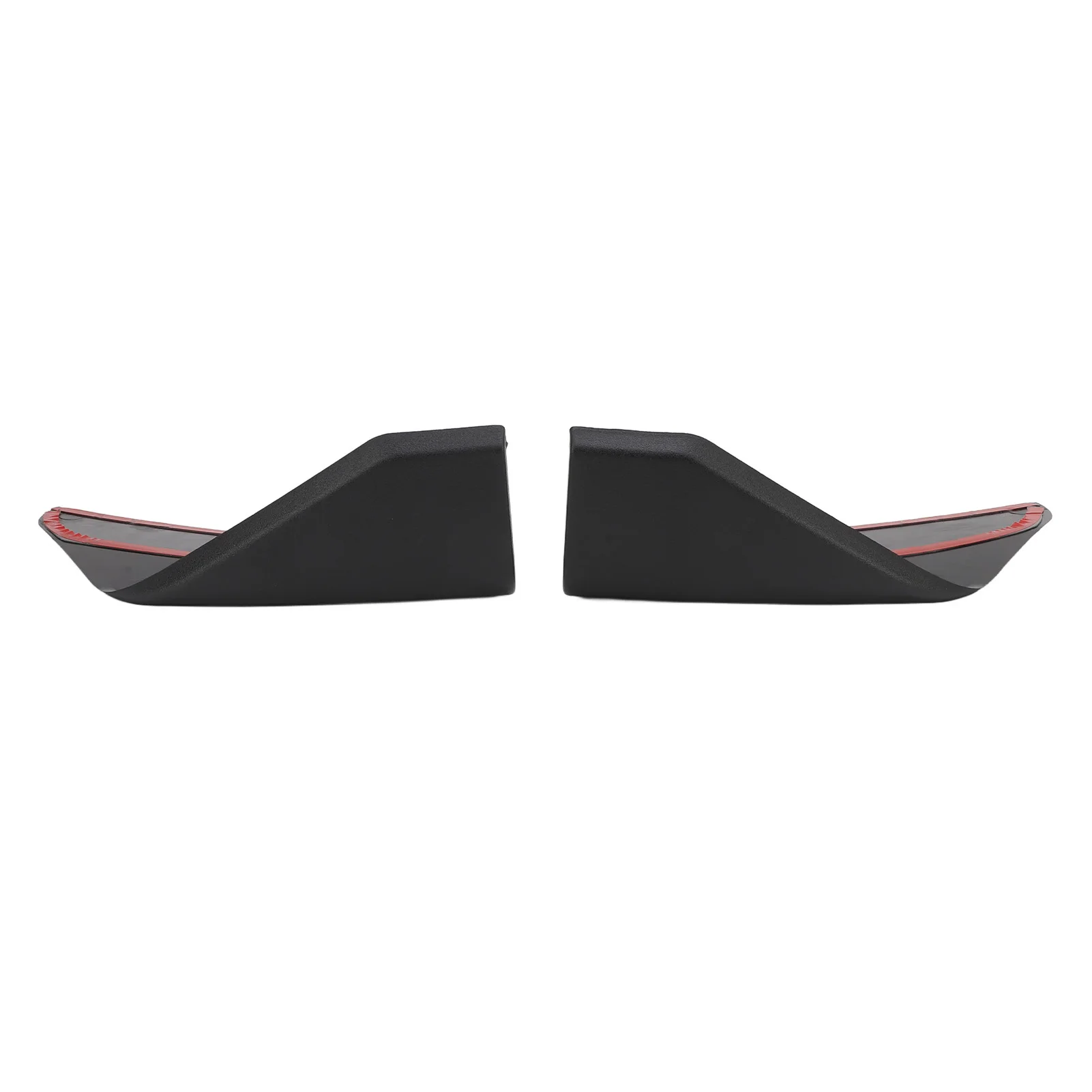 Pair of Front Bumper Corner Spoiler Winglet Left Right ABS Front Lip Side Winglet Splitters Body Kit Front Lip Winglet Splitters