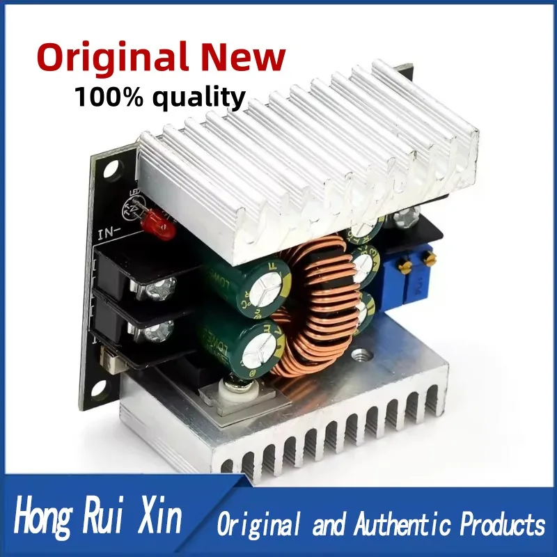 300W 20A DC-DC Buck Converter ขั้นตอนลงโมดูลคงที่ LED Driver ขั้นตอนลงแรงดันไฟฟ้าโมดูล Electrolytic Capacitor