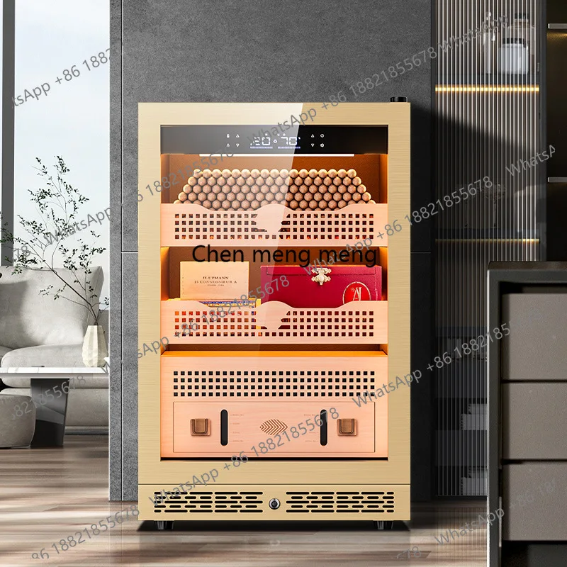 

Humidity natural cedar wood inner cholerol cabinet water ion net ammonia cigar cabinet