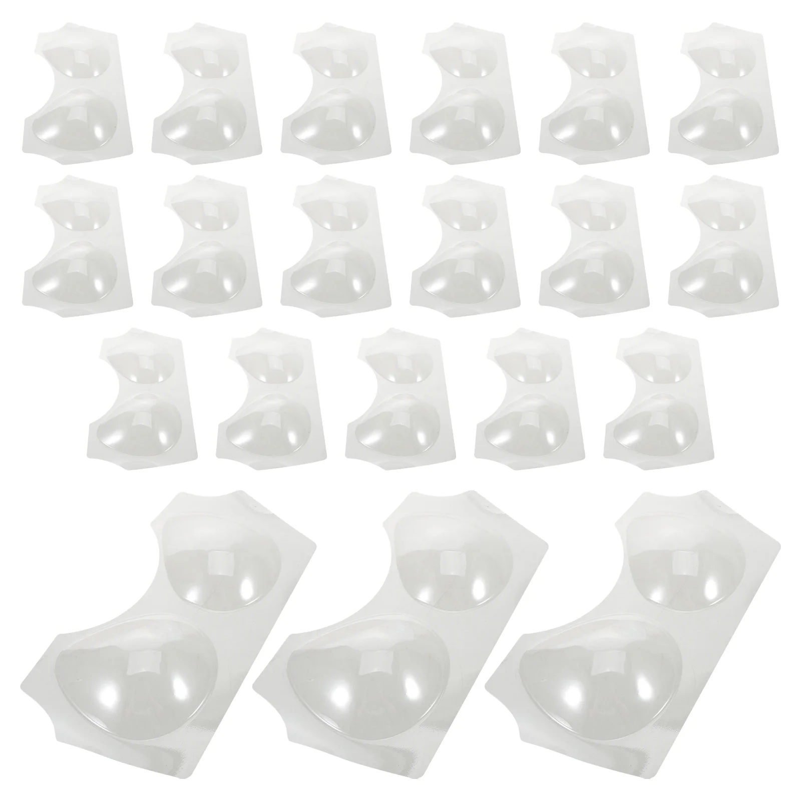 20 Pcs Underwear Packaging Gasket Bra Packing Shaper Plate Wrapping Plastic Form Accessory Keeper Support