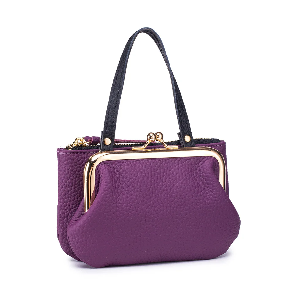 Новый модный брендовый кошелек для карт, маленький кошелек для женщин, кошелек из натуральной кожи с держателем для карт, роскошный женский мини-ручной кошелек для монет