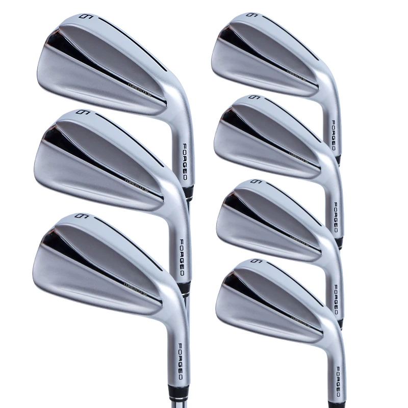 2025 Brand New Forged Stainless Steel #4-P Silver Right Handed Rubber Grip Customized LOGO Golf Irons Set