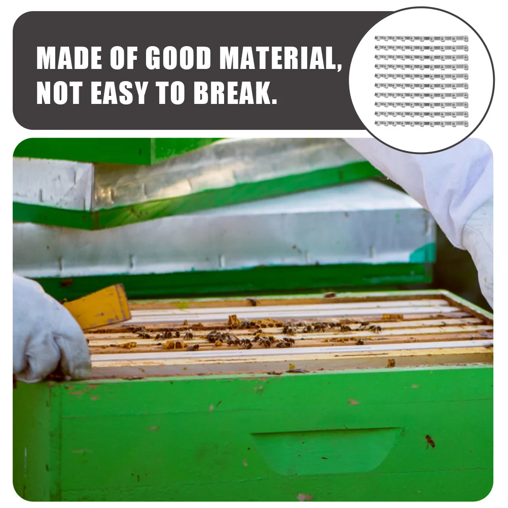 

20Pcs Durable Plastic Hive Frame Ends Spacers Lightweight Beekeeping Tool Honeycomb Divider Suit Beekeeper Beekeeper Tool