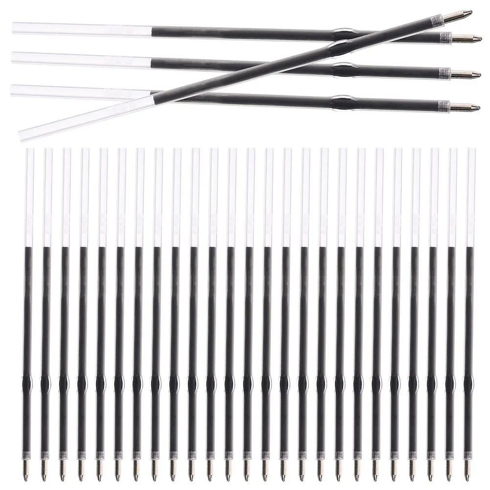200Pcs 0.7mm Ballpoint Pen Refills Quick-Drying Ink Smooth Writing Fine Point Refill Office Use Ink Refills for Pens
