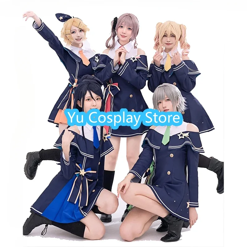 Game Leo/need Cosplay Costumes Hoshino Ichika Tenma Saki Mochizuki Honami Hinomori Shiho Rin Cosplay Dress Custom Made