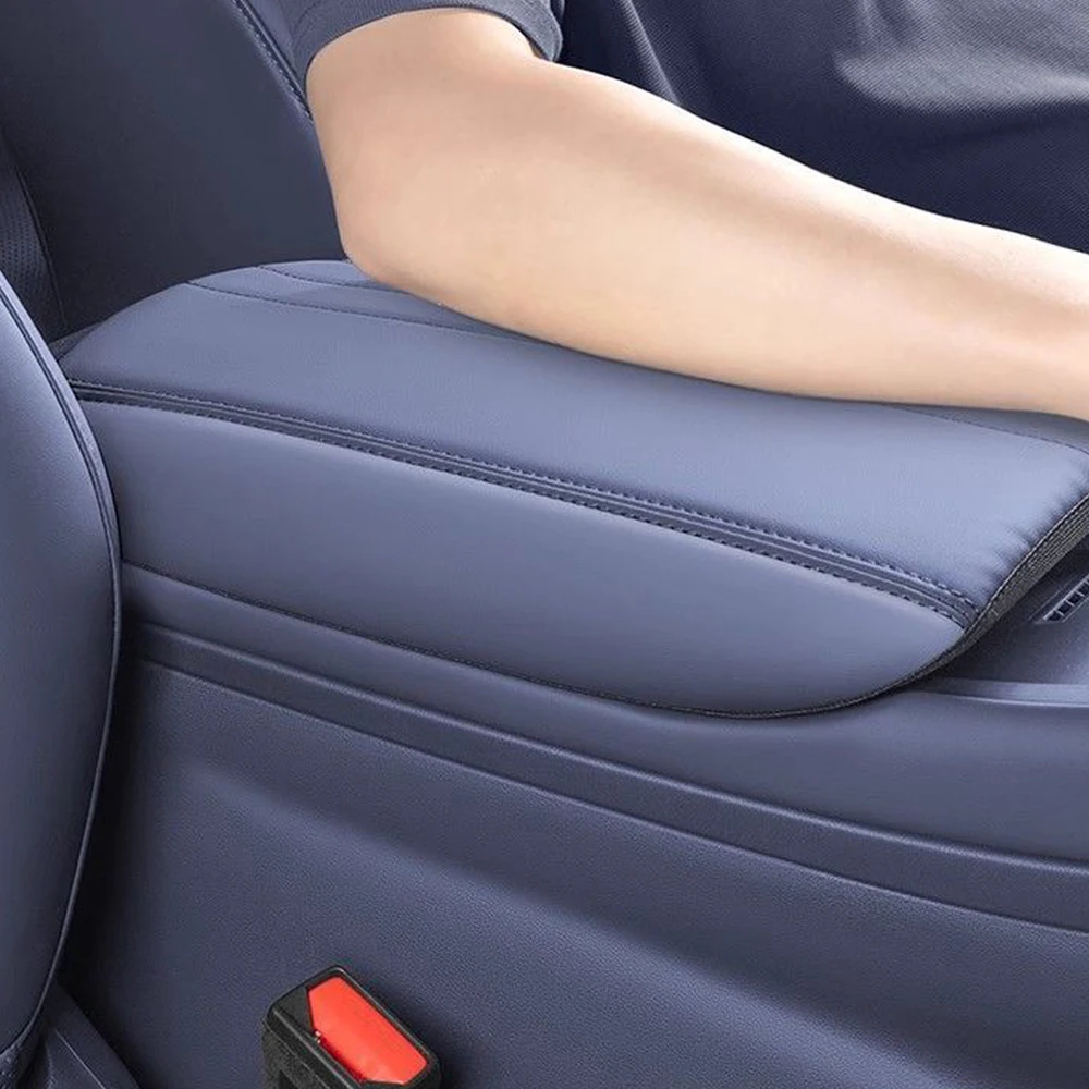 

2024 2025 For Geely EX5 Galaxy E5 Leather Car Armrest Storage Box pad Cover Mat Protection Center Console Cushion Accessories
